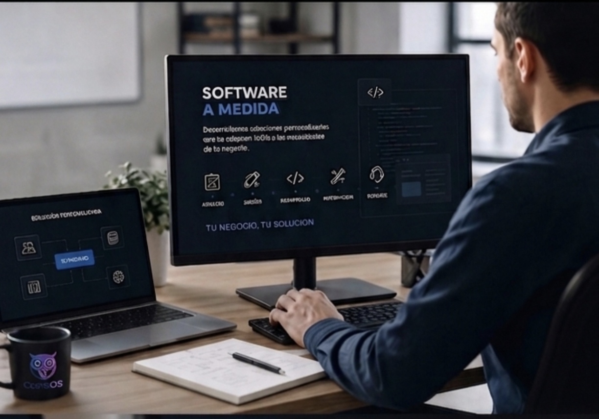 Software a medida, desarrollo a tu forma de trabajar