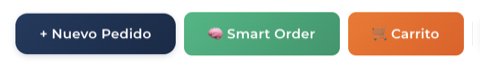 Botones de Pedidos; el central, Smart Order